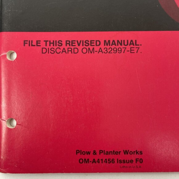 John Deere 50 Toolbar & Attachments Operator's Manual OM A41456 Issue F0 dealer - Picture 5 of 12